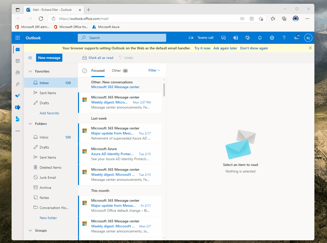 How to access a Shared Mailbox in Outlook web app · Customer Self-Service